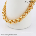 63813-Xuping Alibaba New Trendy cuivre or hommes chaîne ensemble de bijoux